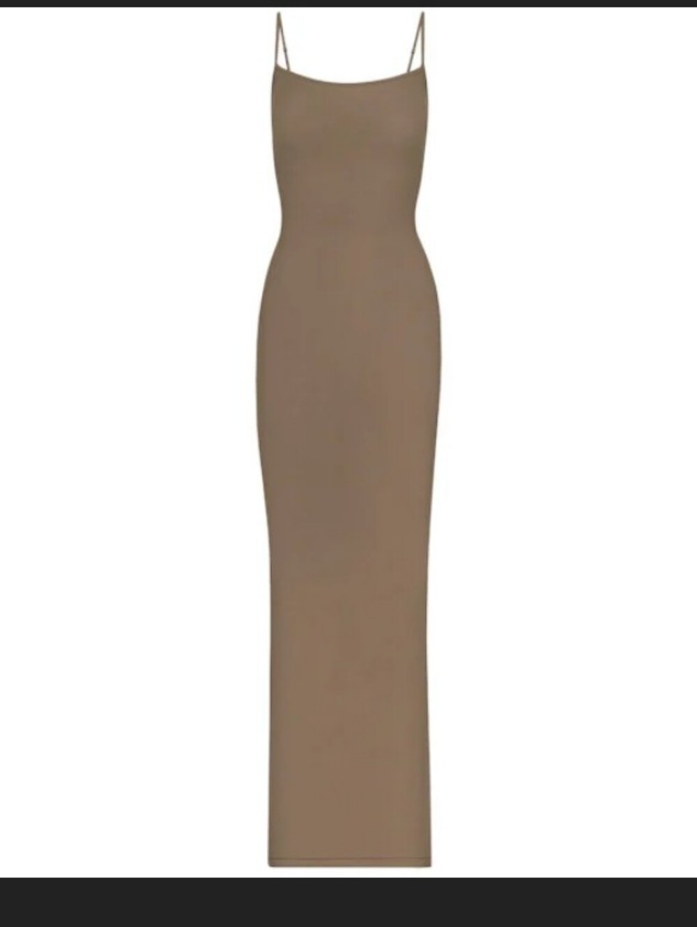 SKIMS Soft Lounge Long Slip Dress In Oxide